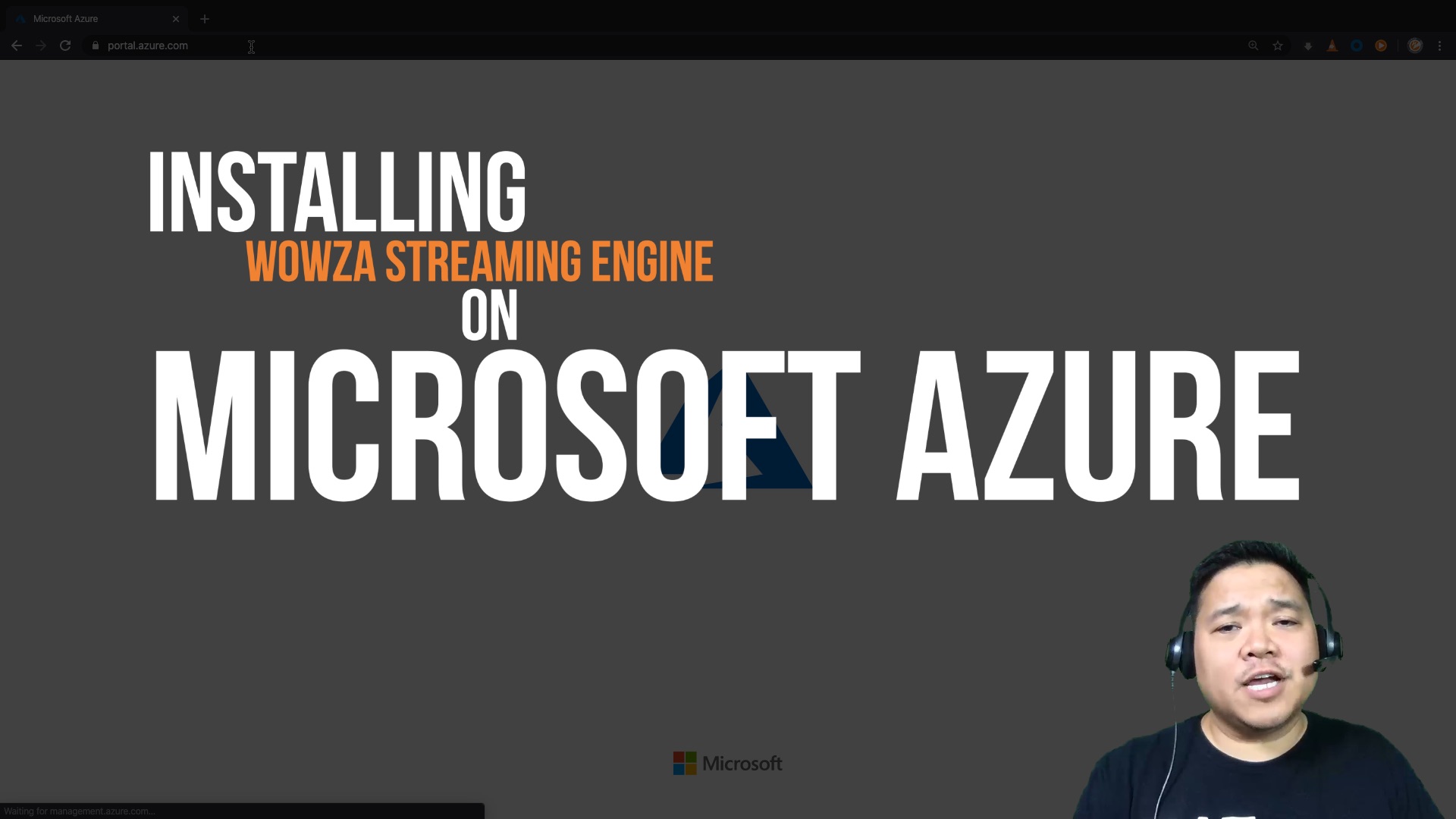 Install Wowza Streaming Engine on Microsoft Azure Video Wowza