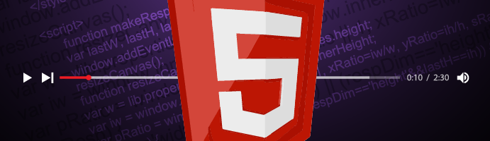 html5 players graphic depicting a 5 over a shield shape