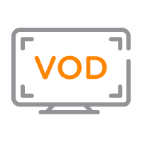 vod streaming icon