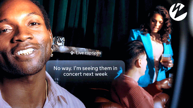 Image with on screen captions