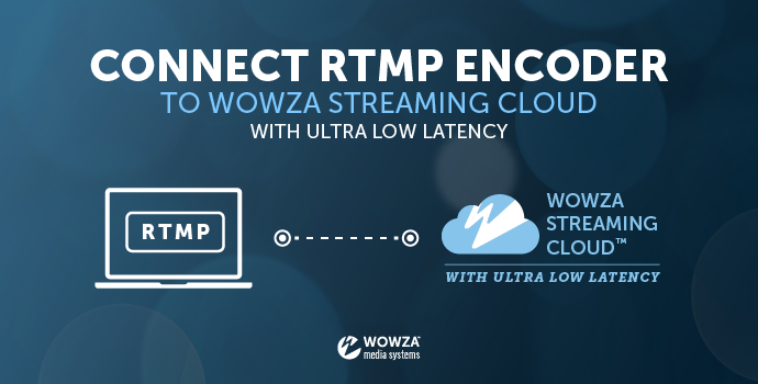 Connect an RTMP Encoder to Wowza Streaming Cloud