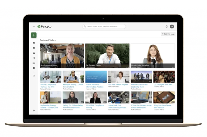 Panopto's cloud video platform