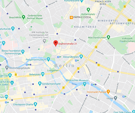 Berlin Office Map
